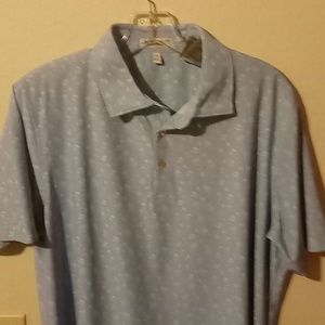 Peter Millar men's short sleeved polo shirt size med